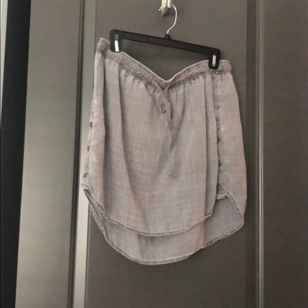 Cloth & Stone pull on skirt Large